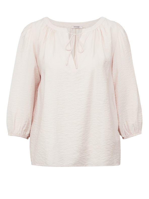 Orsay Светлорозова дамска блуза с 3/4 ръкав ORSAY
