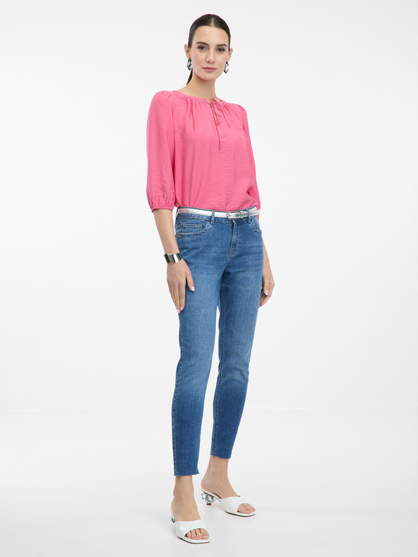 Orsay Розова дамска блуза с 3/4 ръкав ORSAY