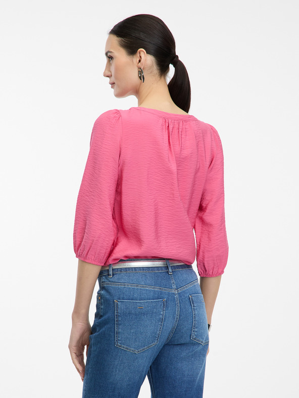 Orsay Розова дамска блуза с 3/4 ръкав ORSAY