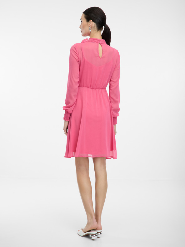 Orsay Розова дамска рокля до коляното ORSAY