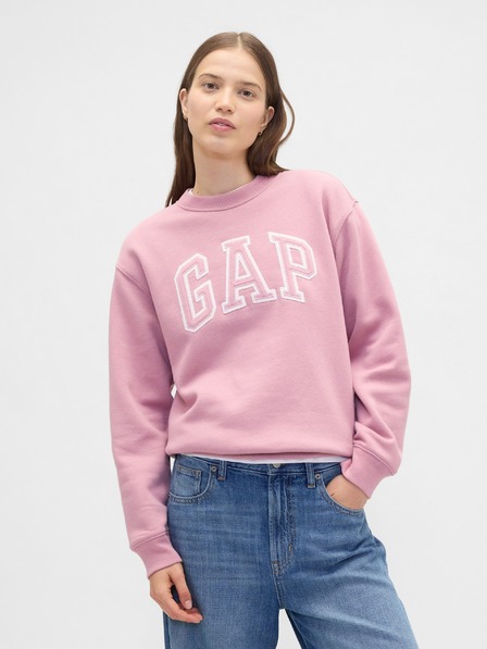 GAP Памучна тениска с логото на Gap