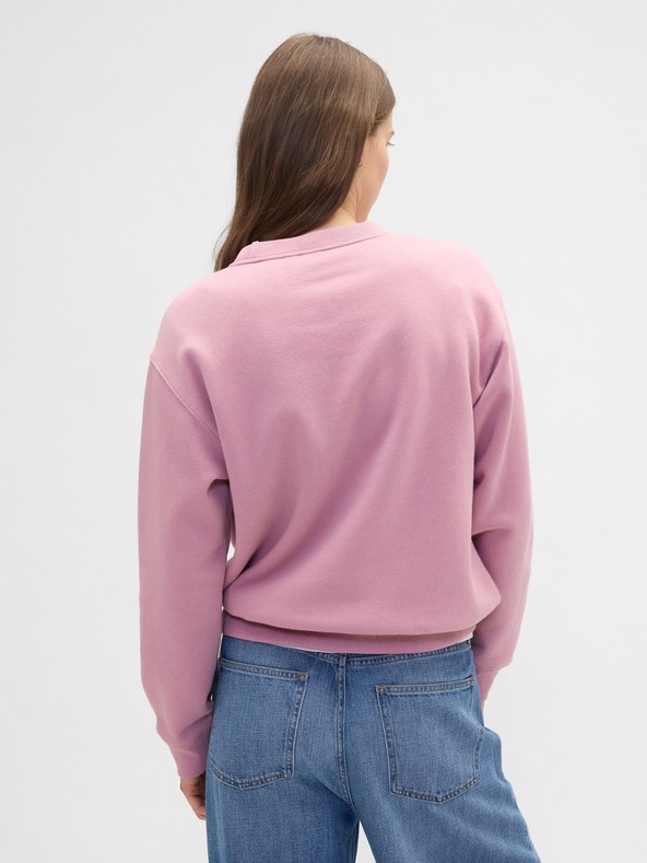 GAP Памучна тениска с логото на Gap