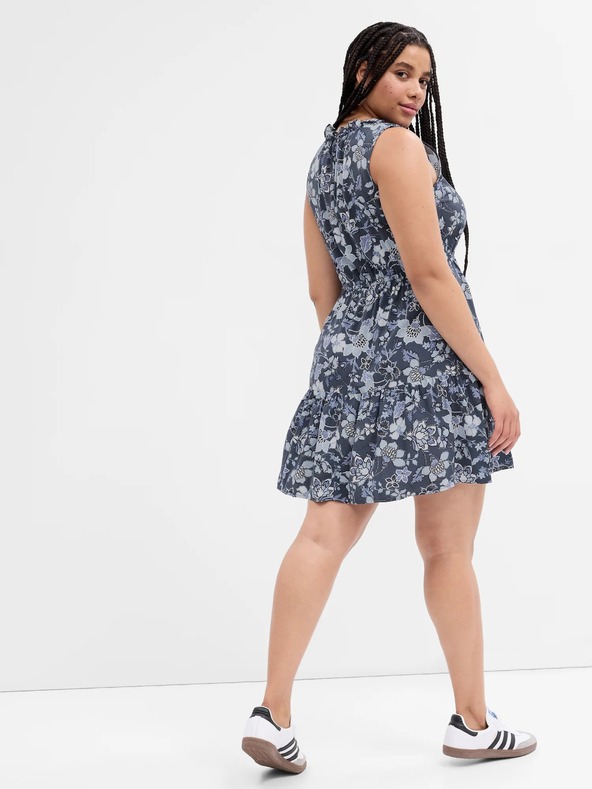 GAP Миди рокля на цветя GAP