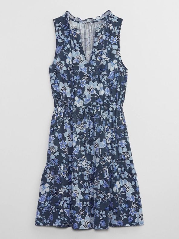 GAP Миди рокля на цветя GAP