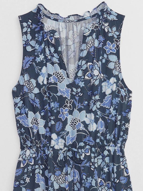 GAP Миди рокля на цветя GAP