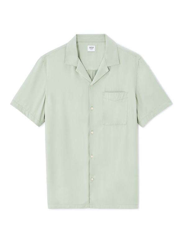 Celio Риза Lareque с къс ръкав