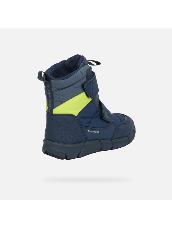 Geox Тъмносини момчешки зимни обувки Geox Flexyper Boy B ABX