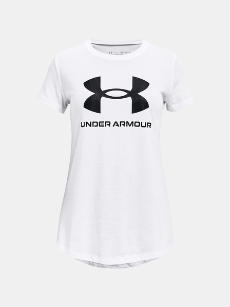 Under Armour Момичешка тениска Under Armour UA SPORTSTYLE LOGO SS