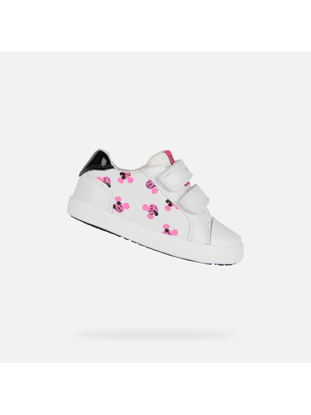 Geox Бели маратонки Geox Kilwi за момичета