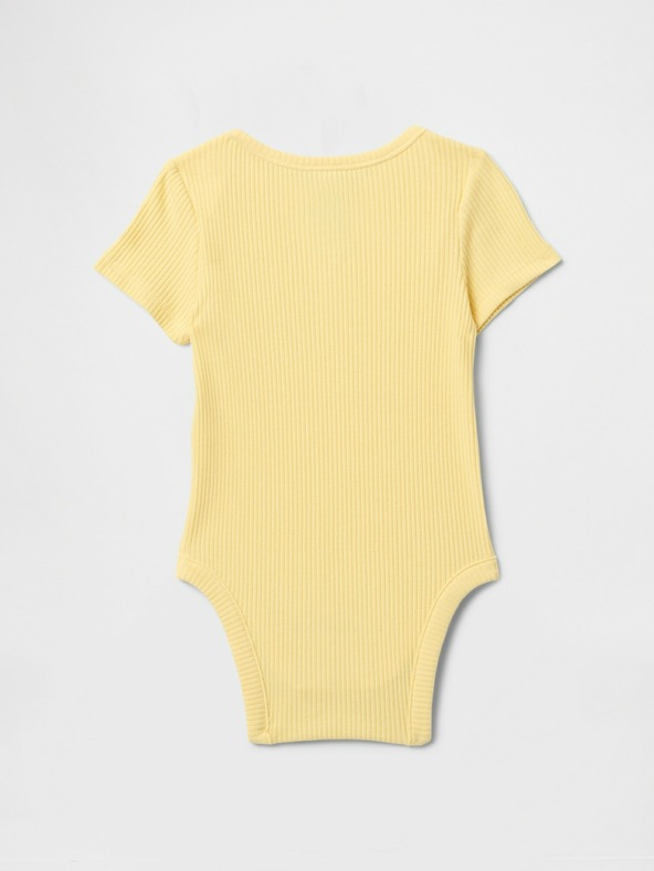 GAP Бебешко боди с лого Gap