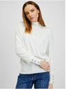 Orsay Бял дамски пуловер ORSAY
