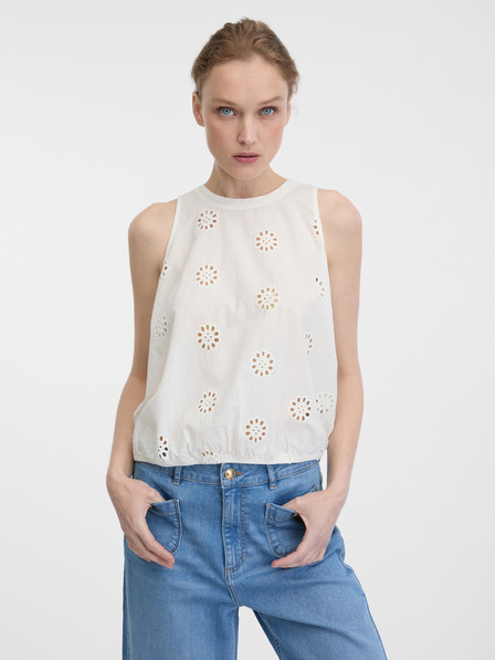 Orsay Бяла дамска блуза ORSAY