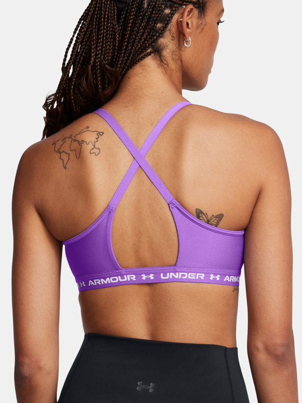 Under Armour Under Armour UA Crossback Low Bra-PPL