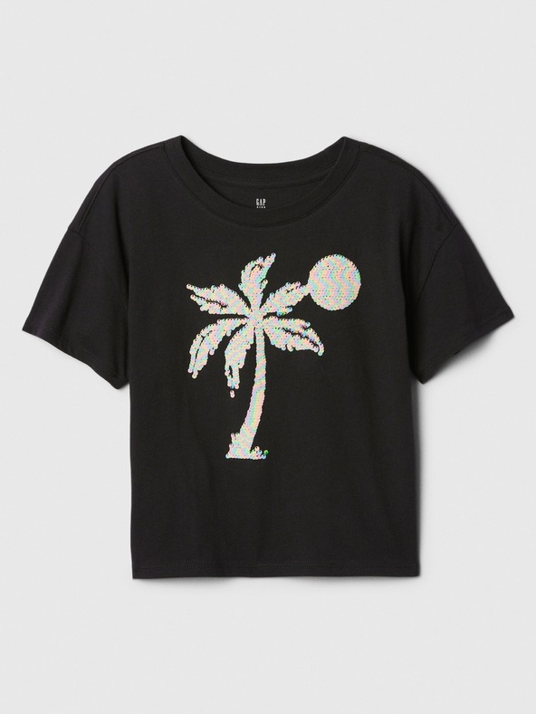 GAP Бебешка тениска с щампа Gap