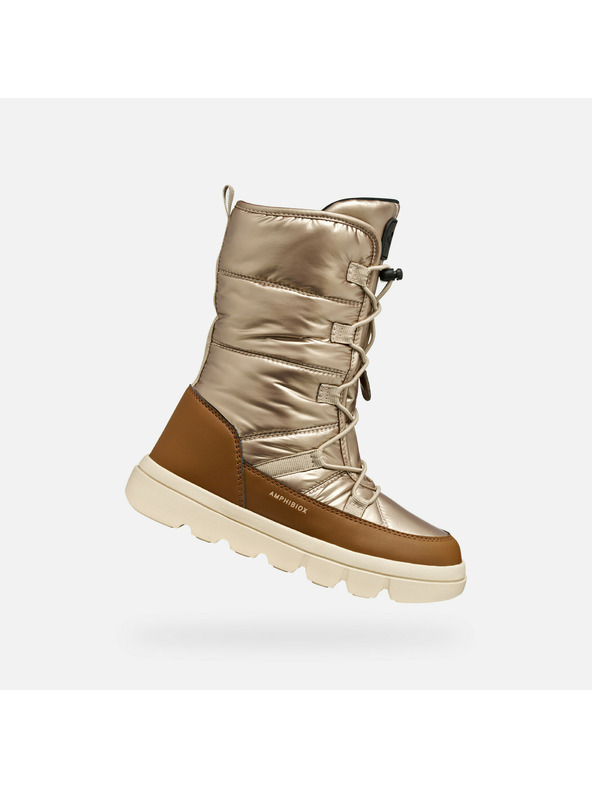 Geox Златисти детски зимни обувки Geox Willaboom A