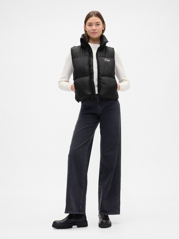 GAP Подплатена водоустойчива жилетка Logo PrimaLoft® GAP
