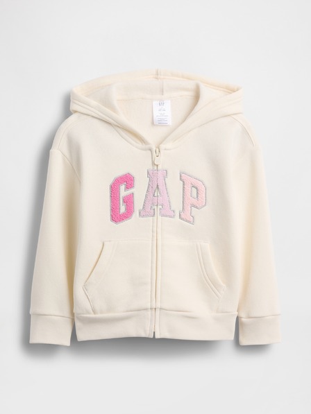 GAP Бебешки суитшърт с логото на GAP