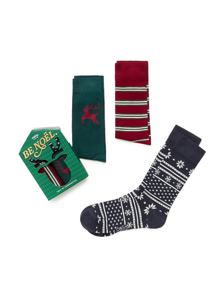 Celio Коледен комплект чорапи Коледа
