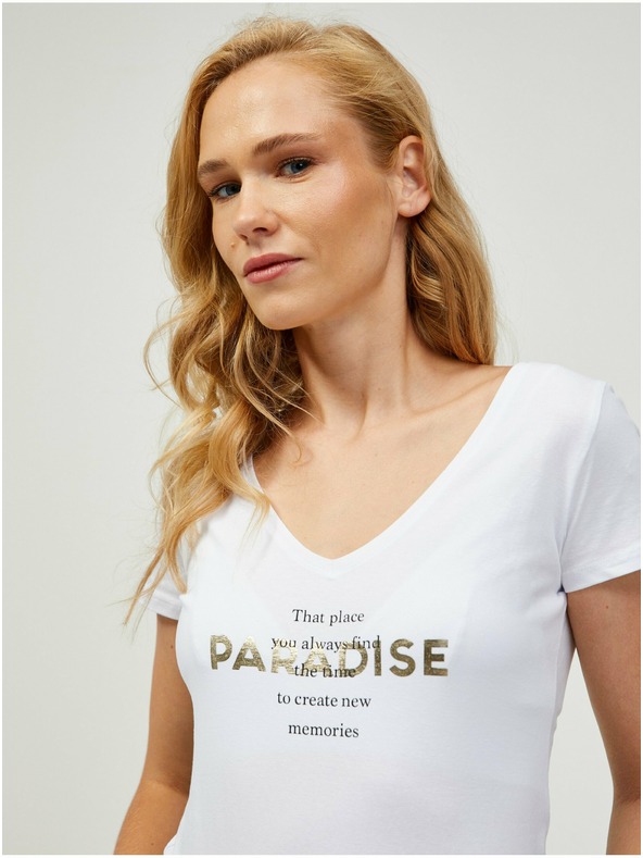 Orsay Бяла тениска ORSAY