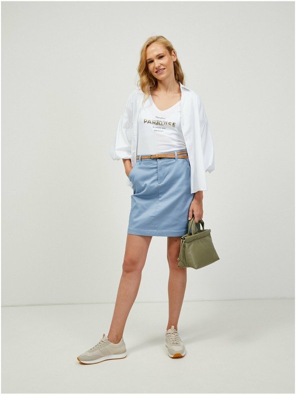 Orsay Бяла тениска ORSAY