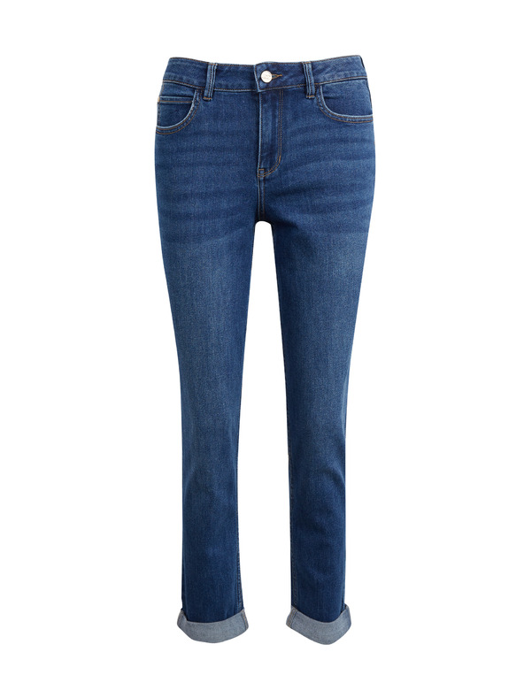 Orsay Тъмносини дамски boyfriend дънки ORSAY