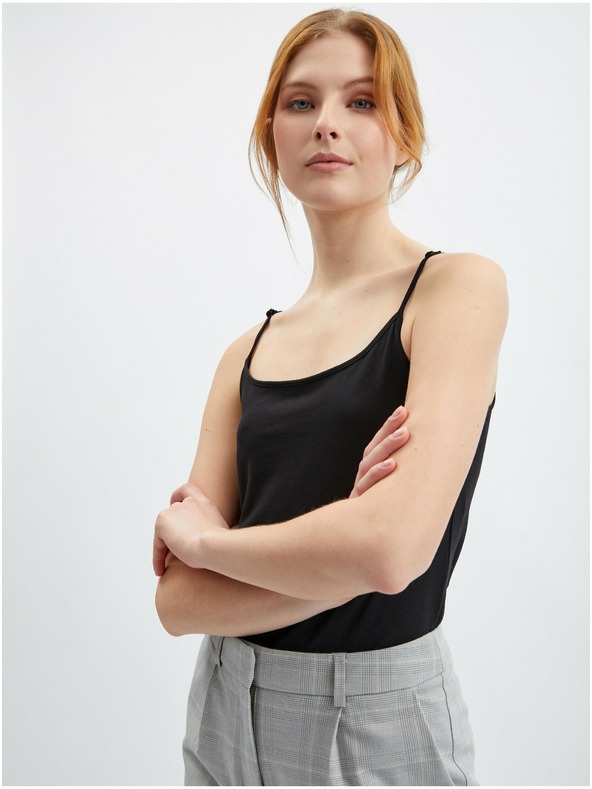 Orsay Светлосиви дамски къси панталони на каре ORSAY