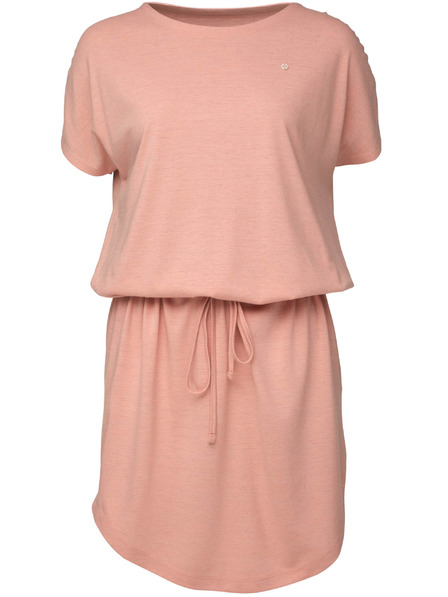 Loap Розова дамска рокля LOAP BUGATELA