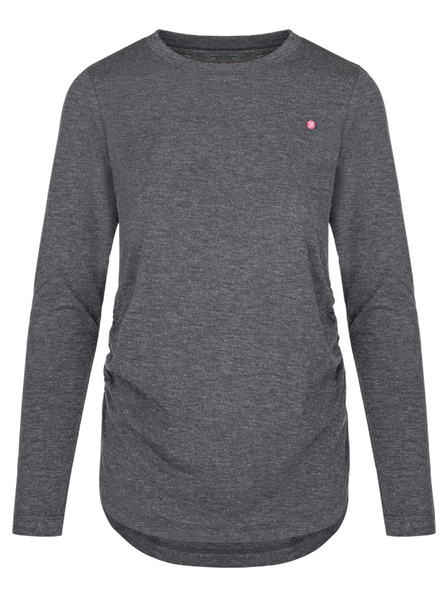 Loap Тъмно сива дамска тениска LOAP Baxana