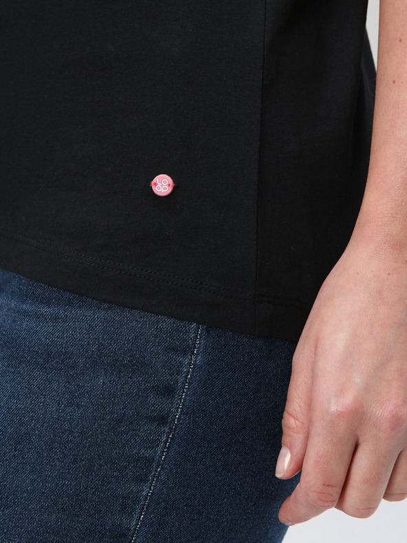 Loap Черна дамска риза LOAP Barbora