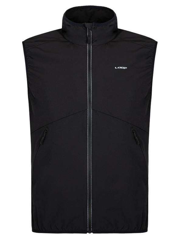 Loap Мъжка черна жилетка LOAP Urylon