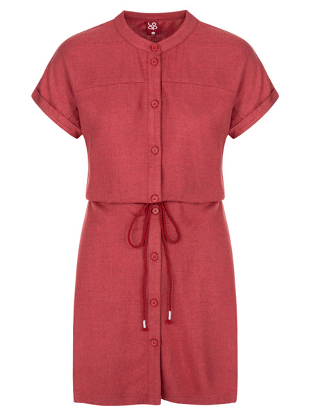 Loap Червена дамска лятна рокля LOAP NELLA