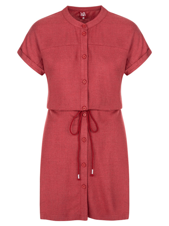 Loap Червена дамска лятна рокля LOAP NELLA