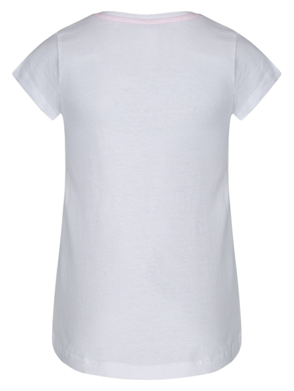 Loap Бяла тениска за момичета с щампа LOAP BESNUDA