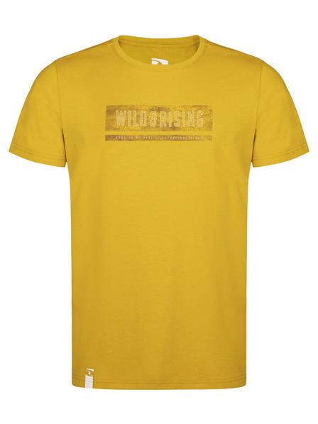 Loap Жълта мъжка тениска LOAP Brelom