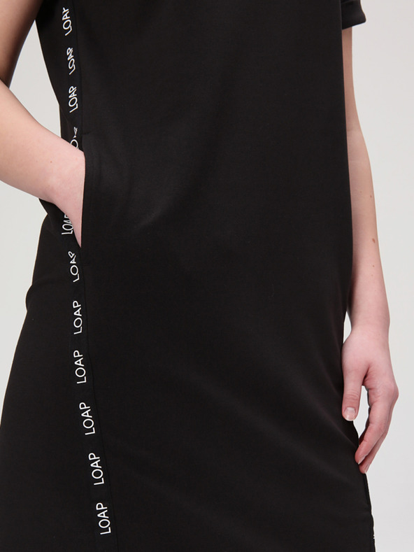 Loap Черна дамска рокля LOAP Ewelina