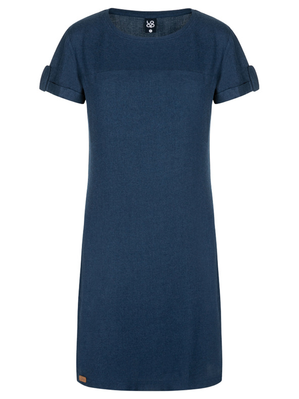 Loap Тъмно синя дамска рокля LOAP Nebraska