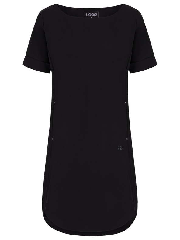 Loap Черна дамска рокля LOAP Ubakala
