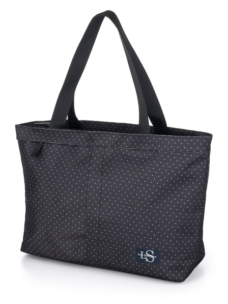 Loap Черна дамска чанта на точки LOAP ARTANA