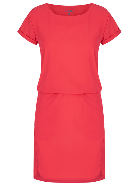 Loap Тъмнорозова лятна дамска рокля LOAP UBULINA