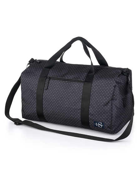 Loap Черна дамска спортна чанта на точки LOAP REVCA