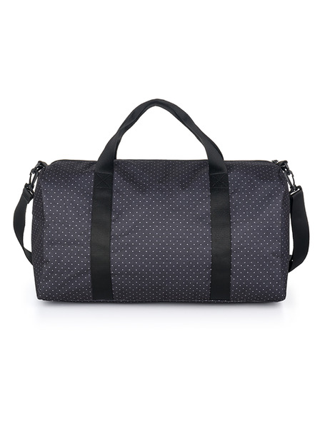 Loap Черна дамска спортна чанта на точки LOAP REVCA