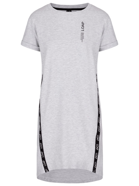 Loap Сива дамска рокля LOAP Ewelina