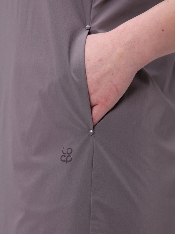 Loap LOAP Ubakala Сива дамска рокля