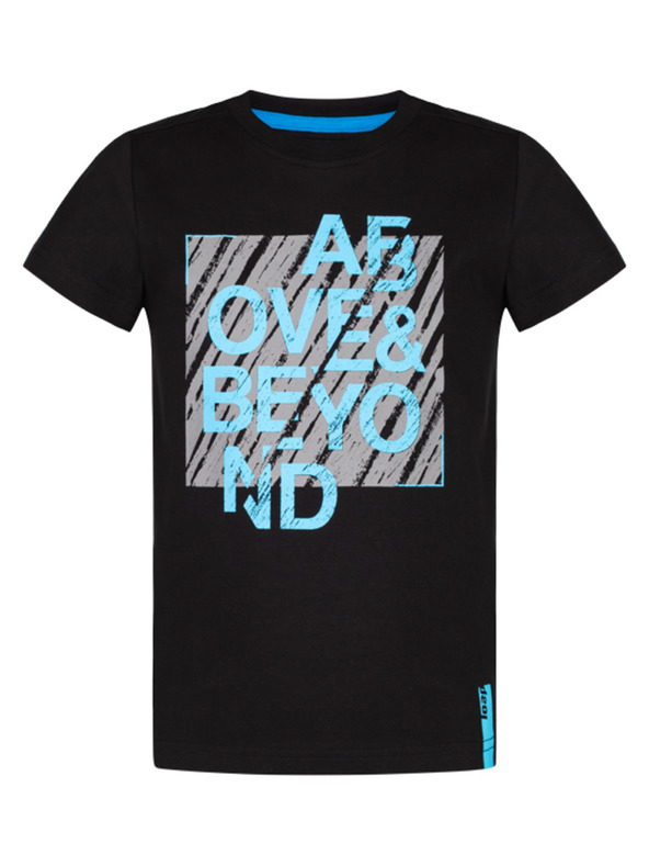 Loap Черна тениска за момчета LOAP Booster