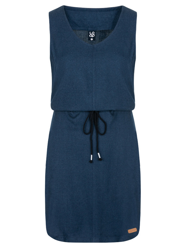 Loap Тъмносиня дамска рокля LOAP Necla