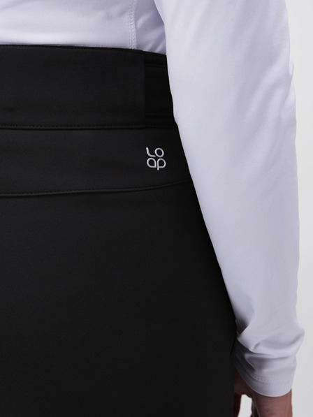 Loap Черни дамски ски панталони от софтшел LOAP Lupgula