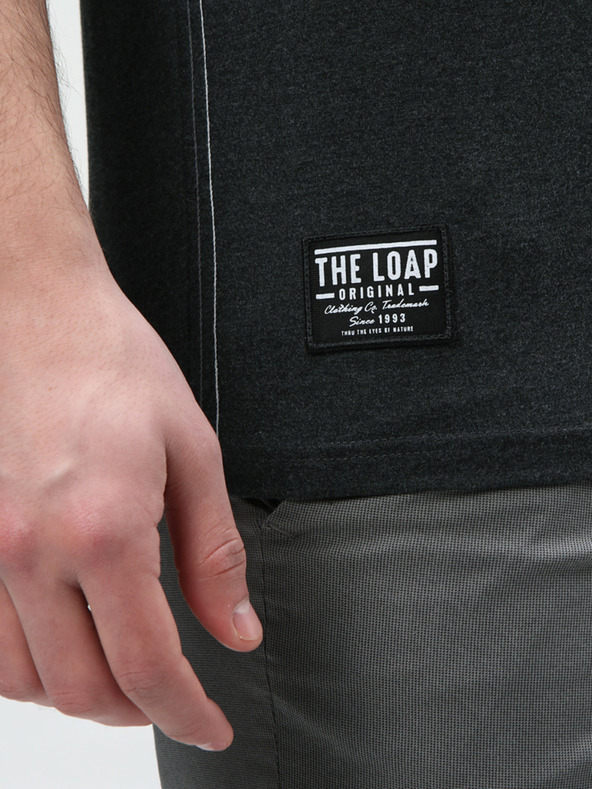 Loap Черна мъжка риза LOAP Alpron