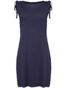 Loap Дамска рокля LOAP ASANURA Тъмно синя