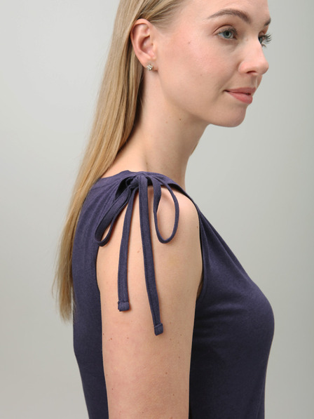 Loap Дамска рокля LOAP ASANURA Тъмно синя