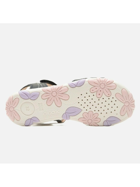 Geox Тъмносини момичешки сандали и чехли Geox Haiti G. A